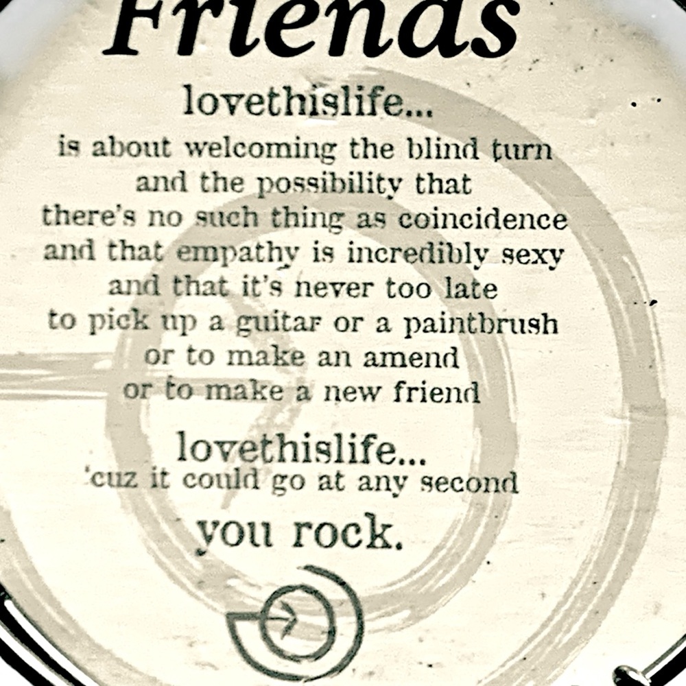 Love This Life stainless steel eternal friendship adjustable Charm Bracelet - Picture 3 of 5